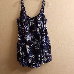 Azul Summer Cruise Beach Size Talla 24W Navy-White Colors B13